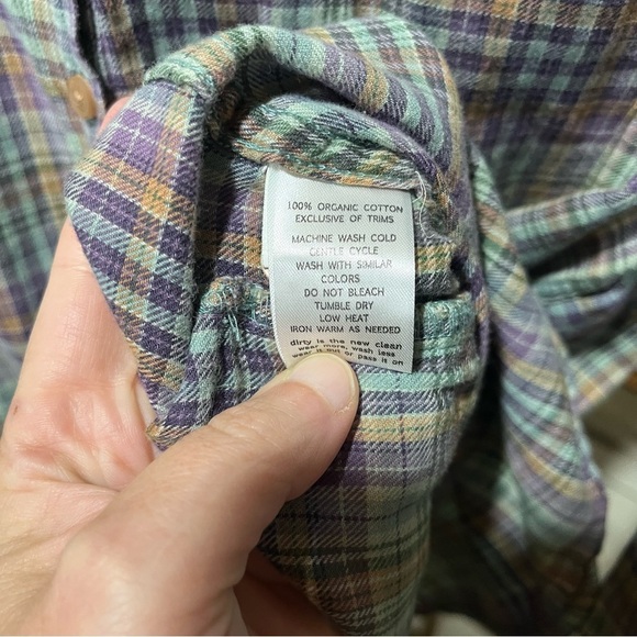 Toad&Co Lot/Bundle of Two Plaid Button-Up Mixo Tunics Multicolor Small - Picture 8 of 16